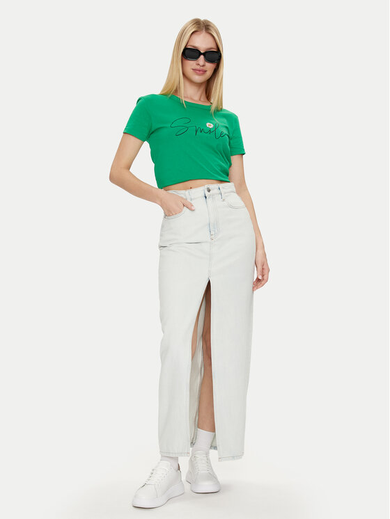 JDY JDY Majica Michigan 15311702 Zelena Regular Fit