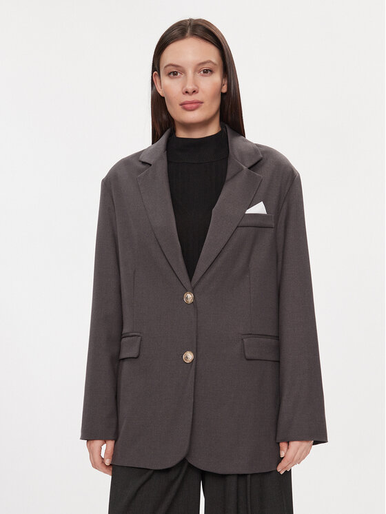 Maryley Maryley Sakko 23IB123/52GR Grau Regular Fit