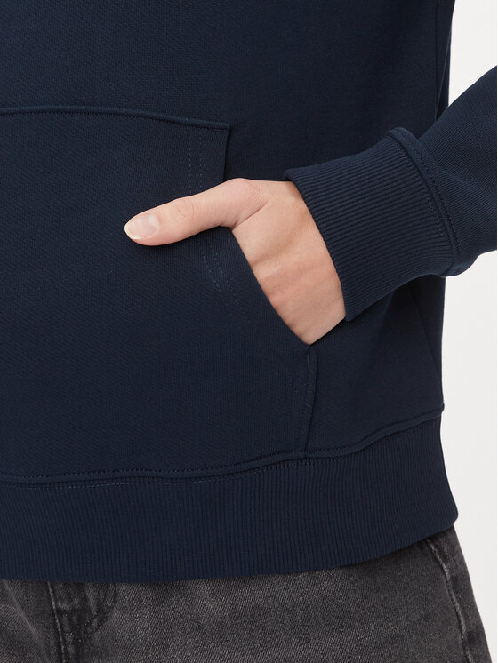 Tommy Jeans Tommy Jeans Світшот Badge DW0DW17326 Cиній Boxy Fit