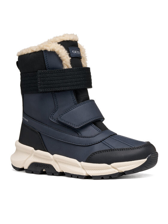 Geox Geox Śniegowce J Flexyper Plus Boy B Abx J46LCF 0MEFU C4064 S Granatowy