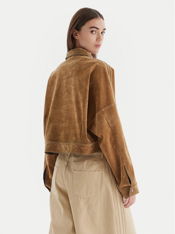 adidas adidas Übergangsjacke Adibreak JY2393 Braun Regular Fit