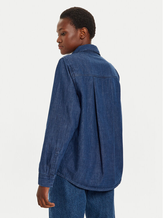 Camicia jeans benetton outlet