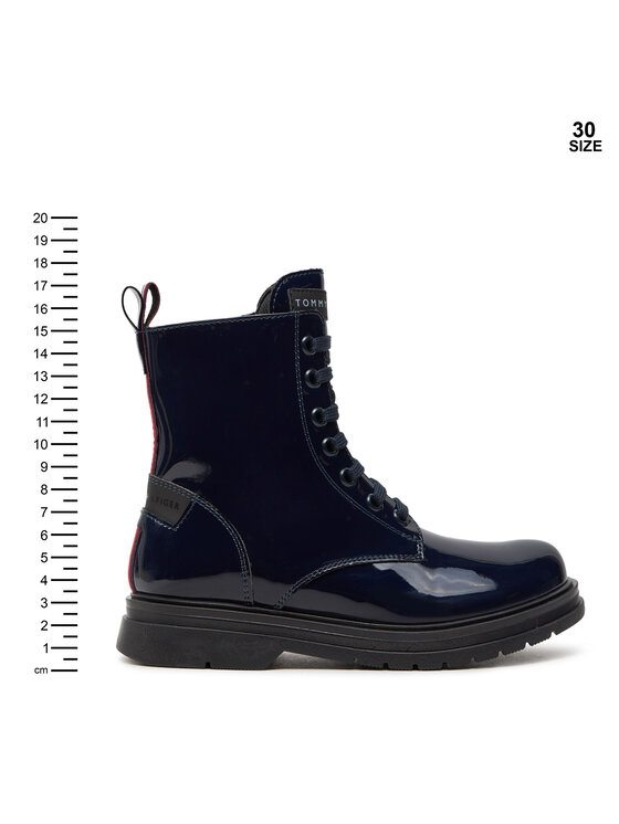 Tommy Hilfiger Tommy Hilfiger Čizme T4A5-33588-0775 M Tamnoplava