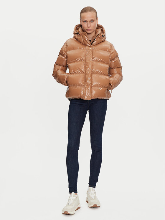 Napapijri Napapijri Zimska jakna A-Glane W NP0A4HZ5W0B1 Rjava Regular Fit