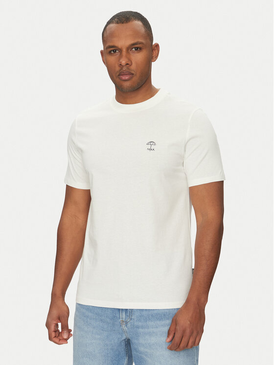 Blend Blend T-Shirt 20718304 Biały Regular Fit