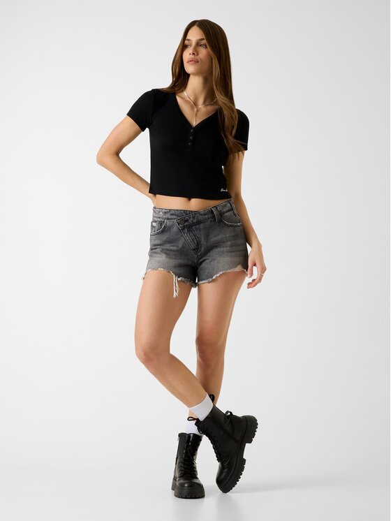 Guess Jeans Guess Jeans Top 181312 Nero Classic Fit