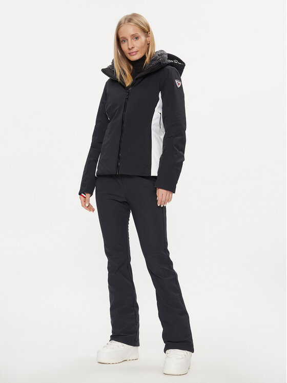 Rossignol Rossignol Kurtka narciarska Strato RLMWJ24 Czarny Regular Fit