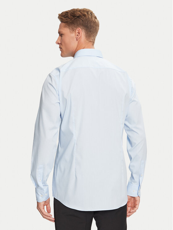 BOSS Boss Košeľa H-Hank-Kent-C1-214 50469345 Modrá Slim Fit