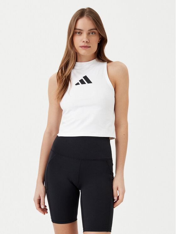 adidas adidas Top Z.N.E. JX4316 Alb Slim Fit