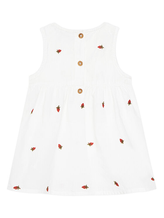 NAME IT NAME IT Vsakodnevna obleka Derilla 13240054 Bela Regular Fit