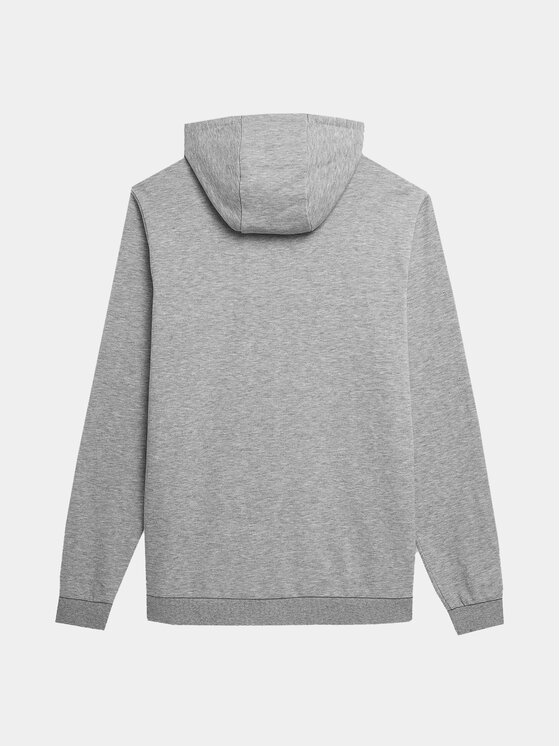 4F 4F Pulóver 4FWSS24TSWSM0951 Szürke Regular Fit