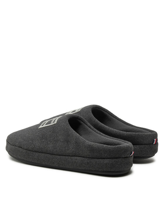 Tommy Hilfiger Tommy Hilfiger Papucs Flag Warm Felt House Shoe FM0FM05227 Sötétkék
