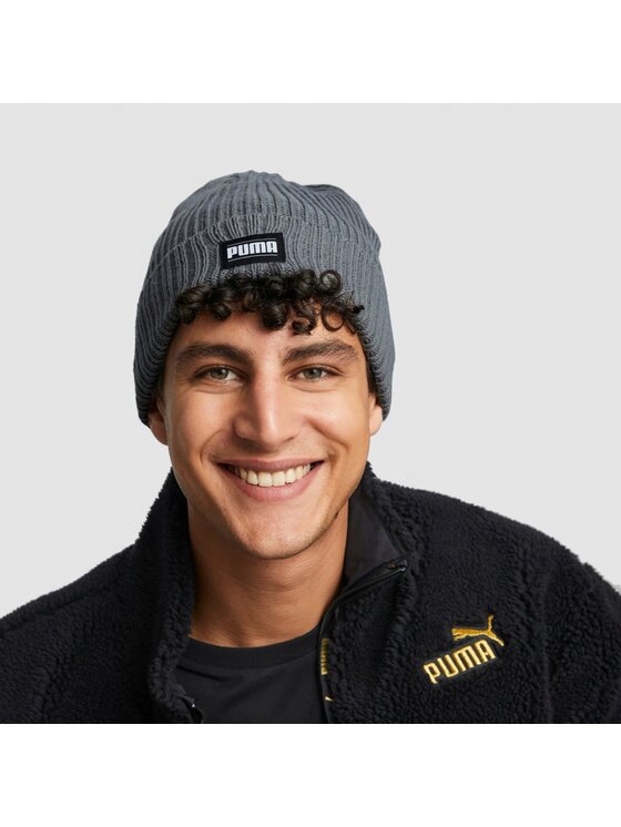 Puma Puma Czapka Ribbed Classic Cuff Szary
