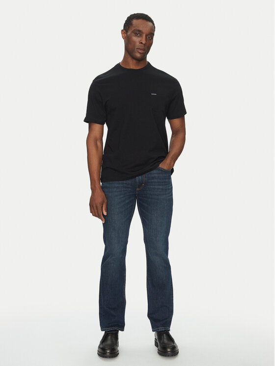 Mustang Mustang Jeansy Tramper 1013717 Granatowy Straight Leg