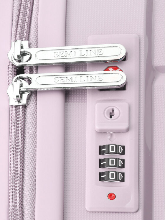 Semi Line Semi Line Kabinenkoffer T5793-1 Rosa