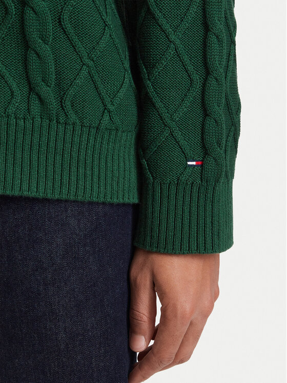Tommy Jeans Tommy Jeans Kampsun Flag DM0DM23614 Tumeroheline Relaxed Fit