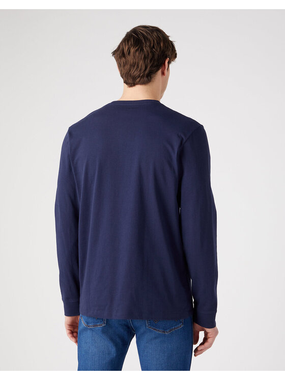 Lee Lee T-Shirt AMERICANA TEE Niebieski Regular Fit