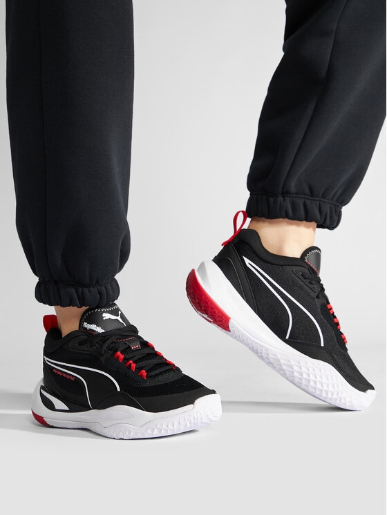 Puma Puma Buty do koszykówki Playmaker Jr 387353 01 Czarny