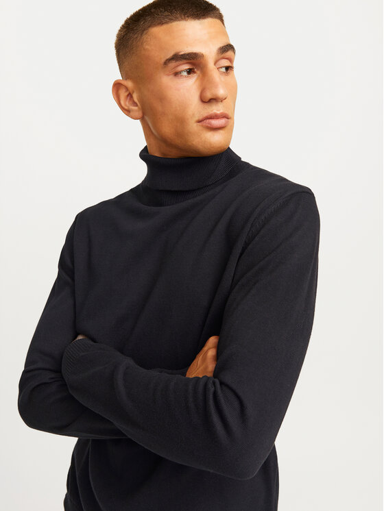 Jack&Jones Jack&Jones Rollkragenpullover Basic 12258051 Grün Regular Fit