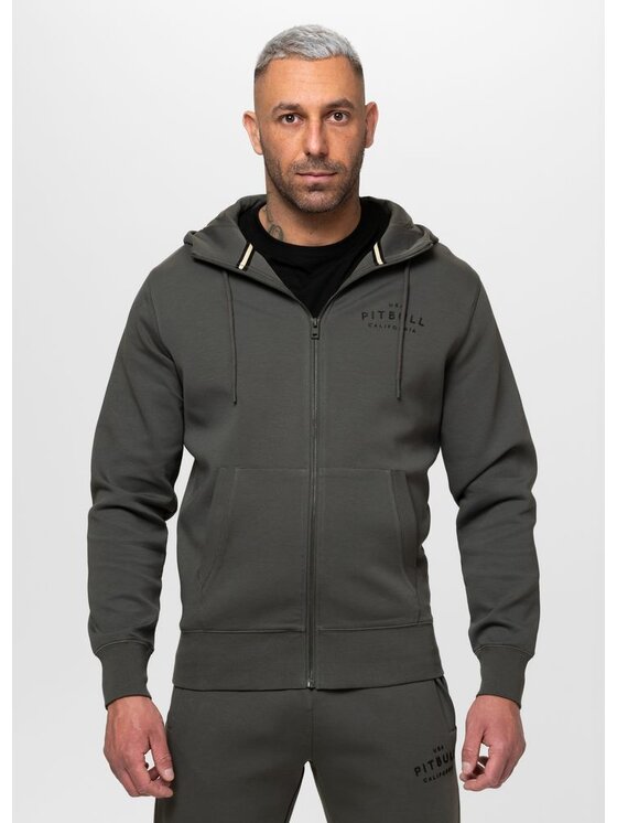 PITBULL PITBULL Bluza SAMPSON Zielony Regular Fit
