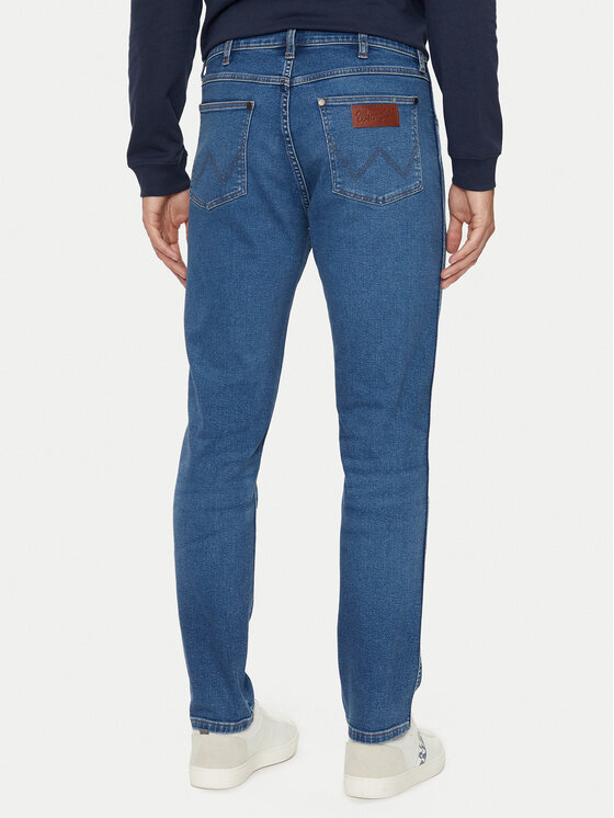 Wrangler Wrangler Jeansy Larston 112356821 Niebieski Slim Fit