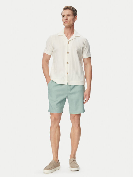 Tommy Hilfiger Tommy Hilfiger Stoffshorts Dover MW0MW44353 Hellgrün Regular Fit