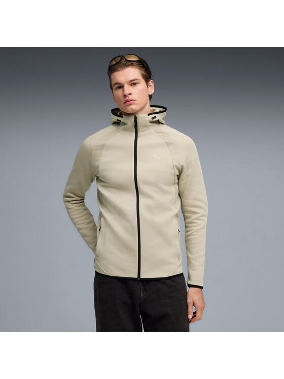 Puma Puma Bluza 692190 Beżowy Regular Fit