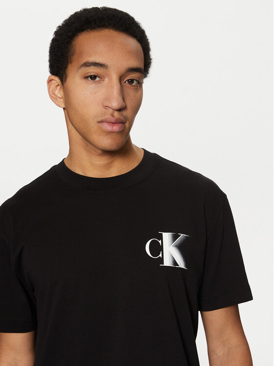 Calvin Klein Jeans Calvin Klein Jeans Tricou J30J327475 Negru Regular Fit