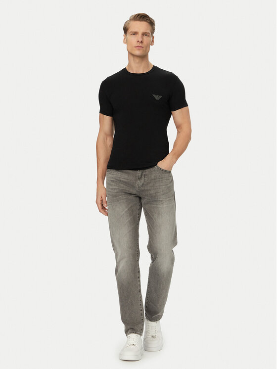 Emporio Armani Underwear Emporio Armani Underwear Tričko EM000375 AF18890 UC001 Čierna Slim Fit