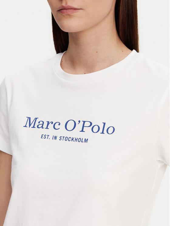 Marc O'Polo Marc O'Polo Póló 502 2293 51055 Fehér Regular Fit
