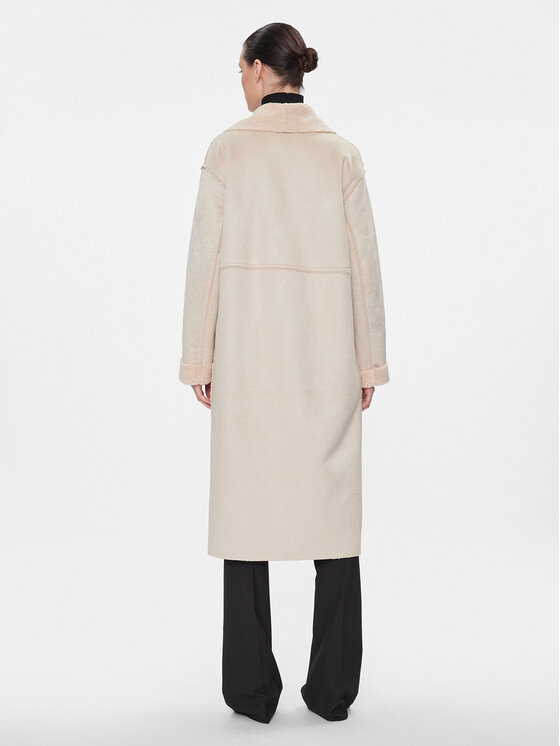Marc Aurel Marc Aurel Δέρμα προβάτου 5496 1000 93142 Μπεζ Loose Fit