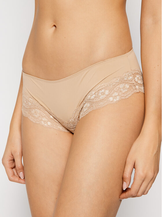 Triumph Triumph Bokserki Lovely Micro Hipster 10182555 Beżowy
