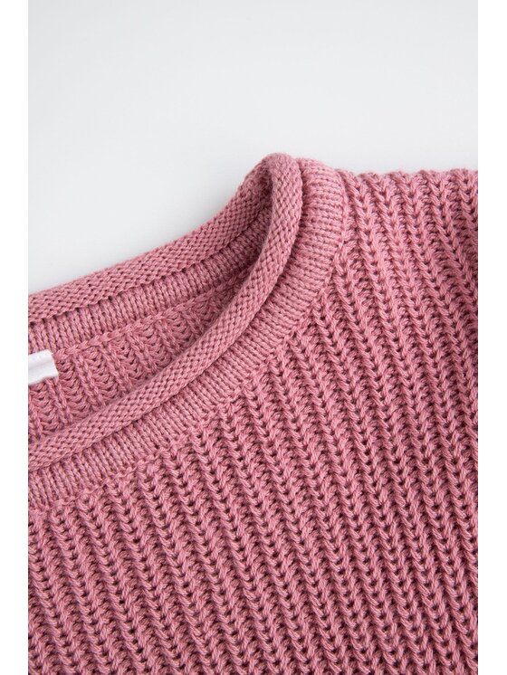 Coccodrillo Coccodrillo Sweter WC5172101DGJ-033 Różowy Regular Fit
