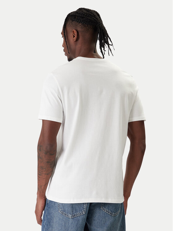 Calvin Klein Calvin Klein T-Shirt LV04RE807G Biały Regular Fit
