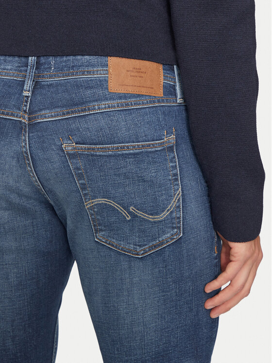 Jack&Jones Jack&Jones Jeans hlače Glenn 12263286 Modra Slim Fit