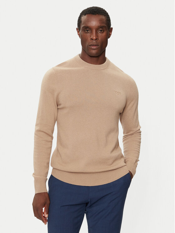 JOOP! Jeans Sveter 15 JJK-04Laurelo 30043308 Béžová Modern Fit