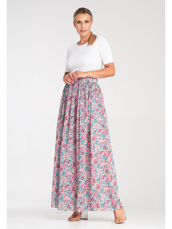 FIGL FIGL Sukňa M956 Farebná Regular Fit