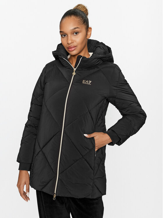 EA7 Emporio Armani Puhovka 6RTK06 TNDAZ 0200 Črna Regular Fit