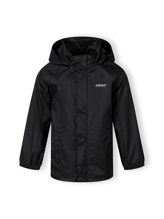 minoti minoti Kurtka przeciwdeszczowa 27KMJACKET1 Czarny Regular Fit