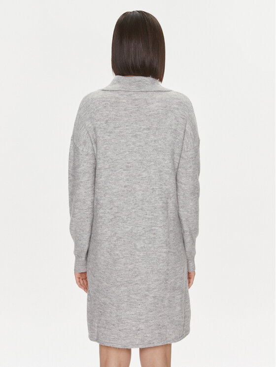 Liu Jo Liu Jo Трикотажна сукня 5F3036 MA08O Сірий Regular Fit