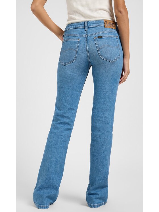 Lee Lee Jeansy Jessica Niebieski Bootcut Fit