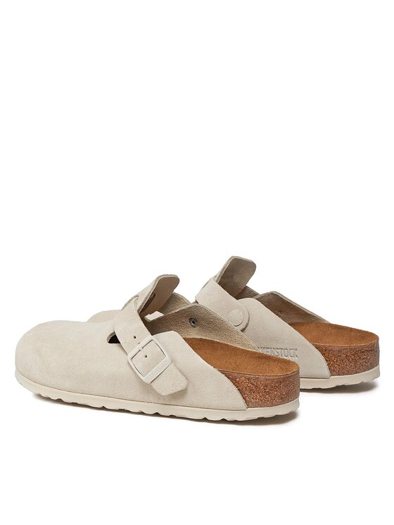 Birkenstock Birkenstock Iešļūcenes Boston 1024740 Balts