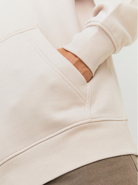 Jack&Jones Jack&Jones Felpa Vesterbro 12241687 Écru Relaxed Fit
