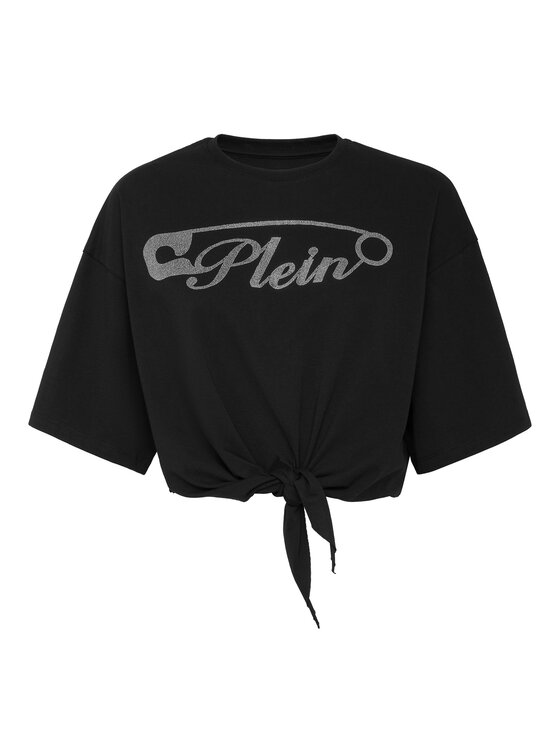 PHILIPP PLEIN PHILIPP PLEIN T-Shirt 23599 Czarny Regular Fit