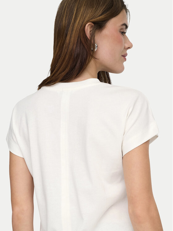 ONLY ONLY Tričko Erica 15308926 Biela Oversize