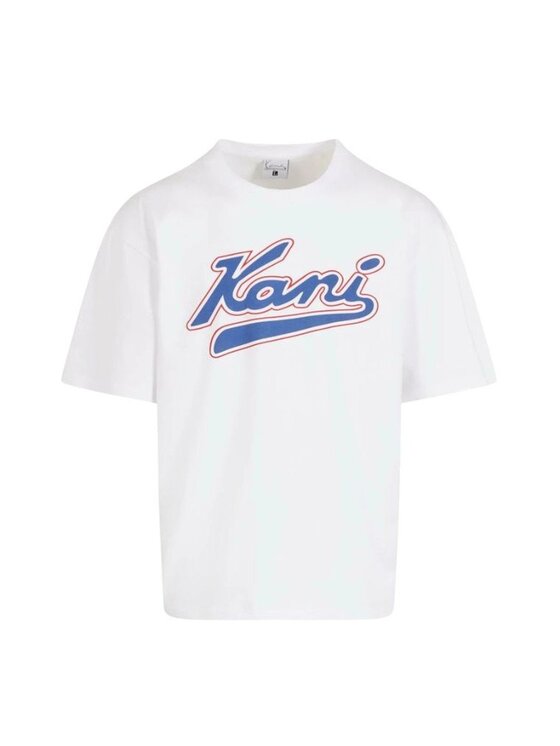 Karl Kani Karl Kani T-shirt VARSITY PRINT T-SHIRT Bianco Regular Fit