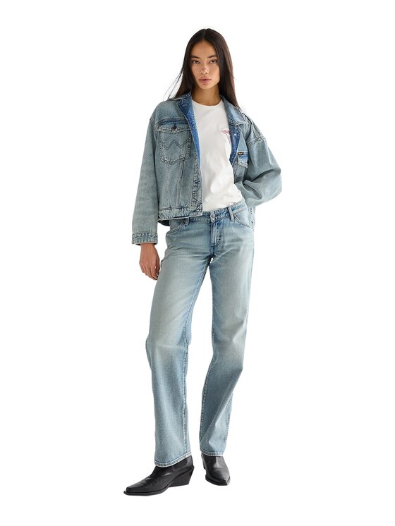 Wrangler Wrangler Jeansy 112378197 Niebieski Regular Fit