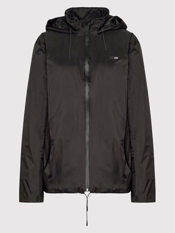 Rains Rains Μπουφάν αδιάβροχο Unisex 15470 Μαύρο Regular Fit