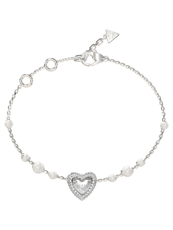 Guess Guess Náramok JUBB06009JWRHS Strieborná