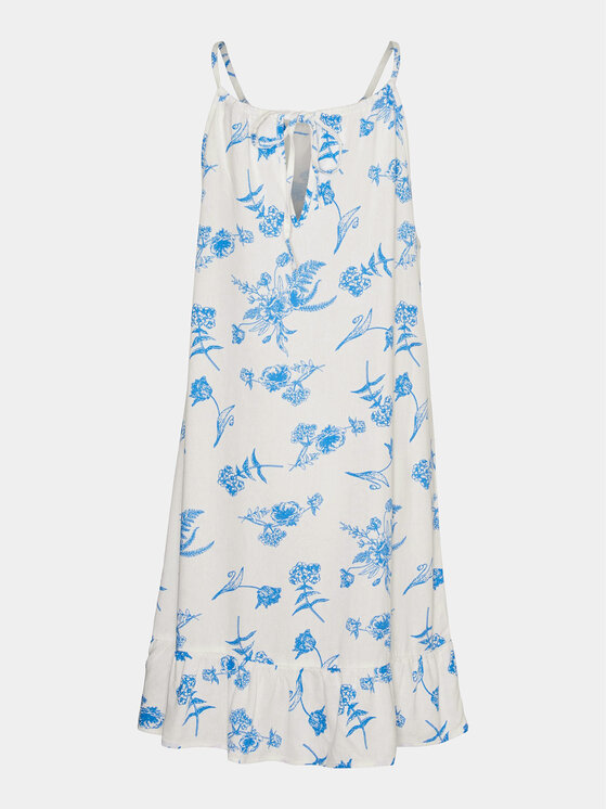 Vero Moda Vero Moda Літня сукня Mymilo 10303634 Білий Regular Fit